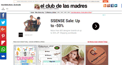 Desktop Screenshot of elclubdelasmadres.com